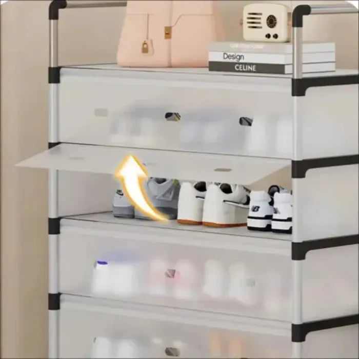Organizador de Zapatos 6 Niveles para 20 Pares | Zapatero Desarmable Resistente