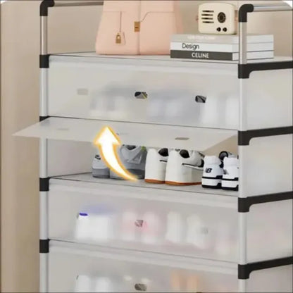 Organizador de Zapatos 6 Niveles para 20 Pares | Zapatero Desarmable Resistente
