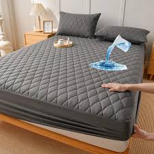 Protector de Colchón Impermeable 120 cm Ajustable – Suave, Cómodo y Lavable
