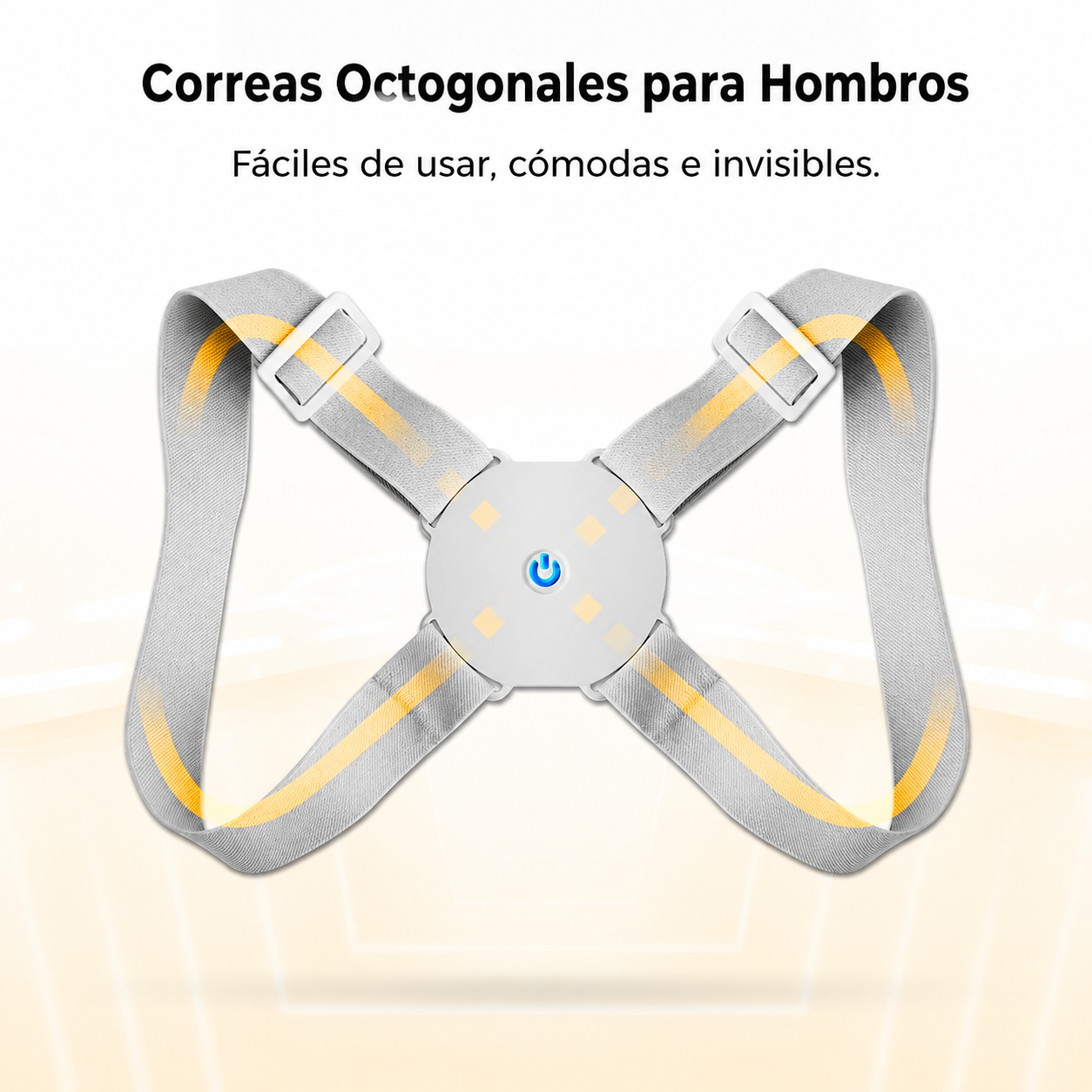 Corrector de Postura con Sensor Inteligente | Alerta por Vibración Ajustable