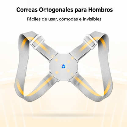 Corrector de Postura con Sensor Inteligente | Alerta por Vibración Ajustable
